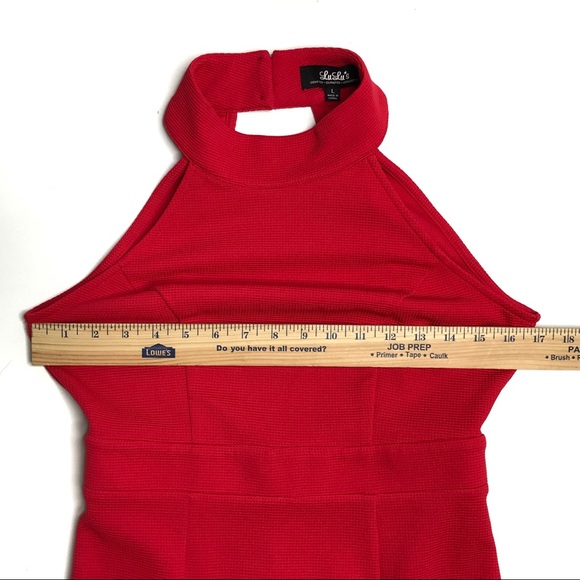 Lulu’s Outstanding Features Red Midi Dress - Picture 6 of 8